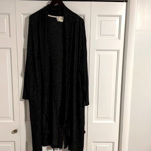 Anthropologie Charcoal Duster Sweater (XS/S)